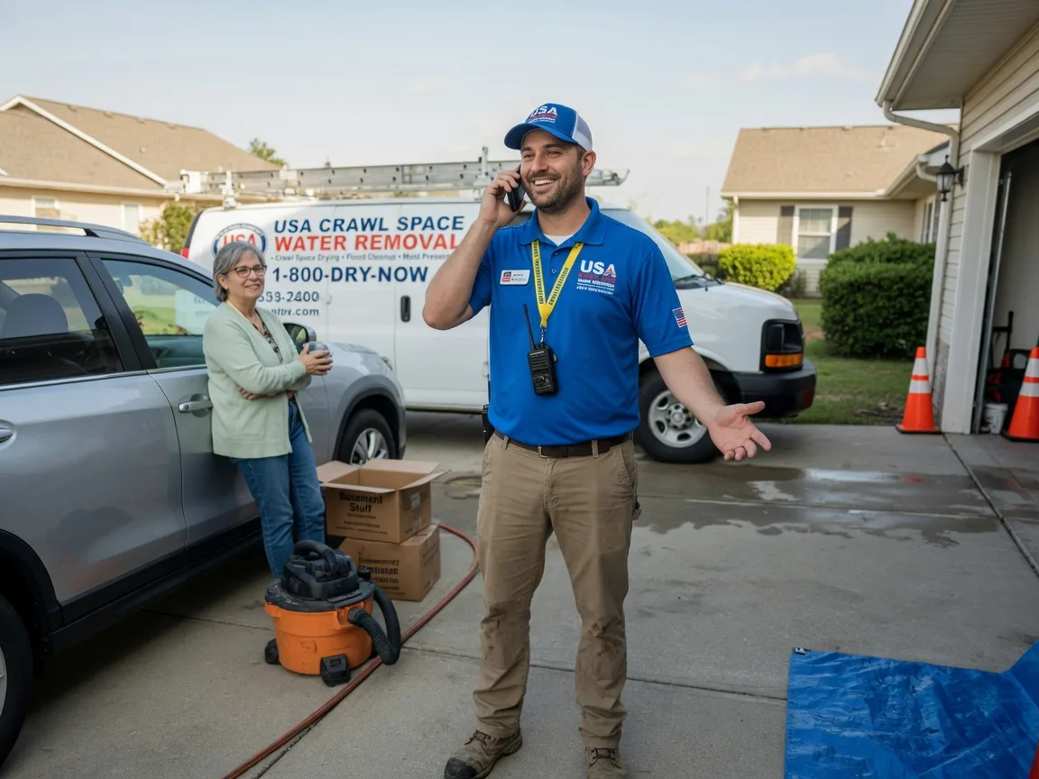 Crawl Space Water Removal Enola, AR FAQs